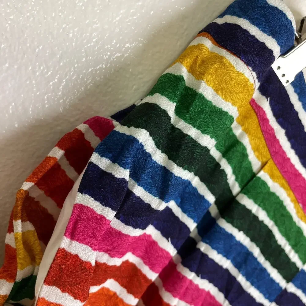 FARM Rio Colorful Striped Wide Leg Pants - Picture 4 of 11